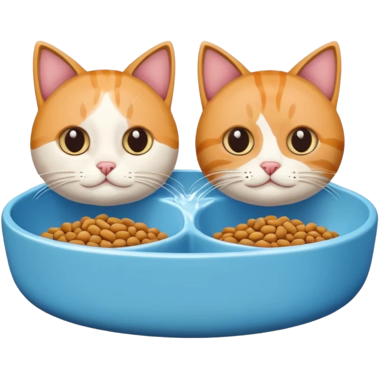 1 Cat's Food and Water emoji