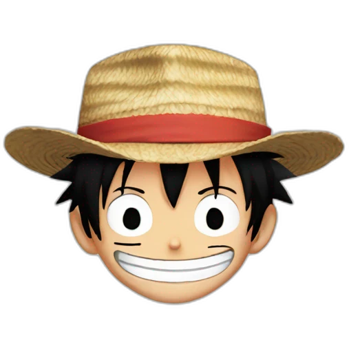 Monkey d luffy emoji