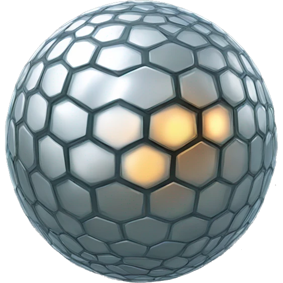 Golf disco ball emoji