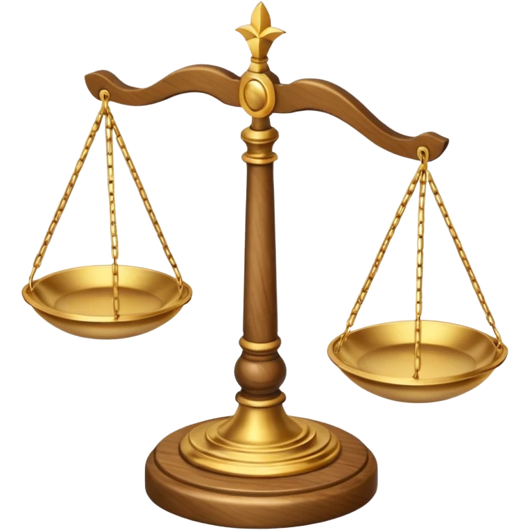 Balance Justice Wisdom emoji