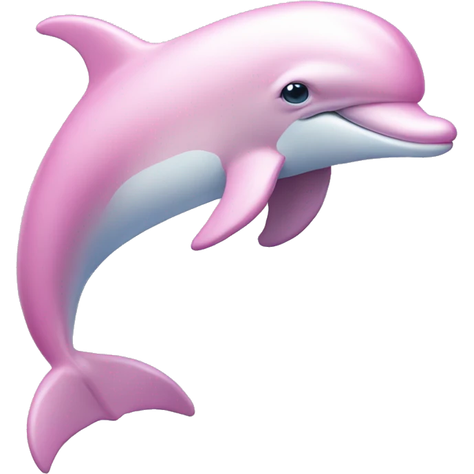 Pastel-pink-colors-dolphin emoji