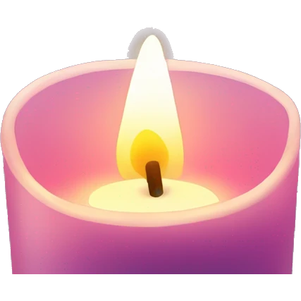 Summer candle emoji