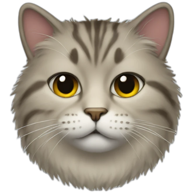 cat in a fur jacket emoji