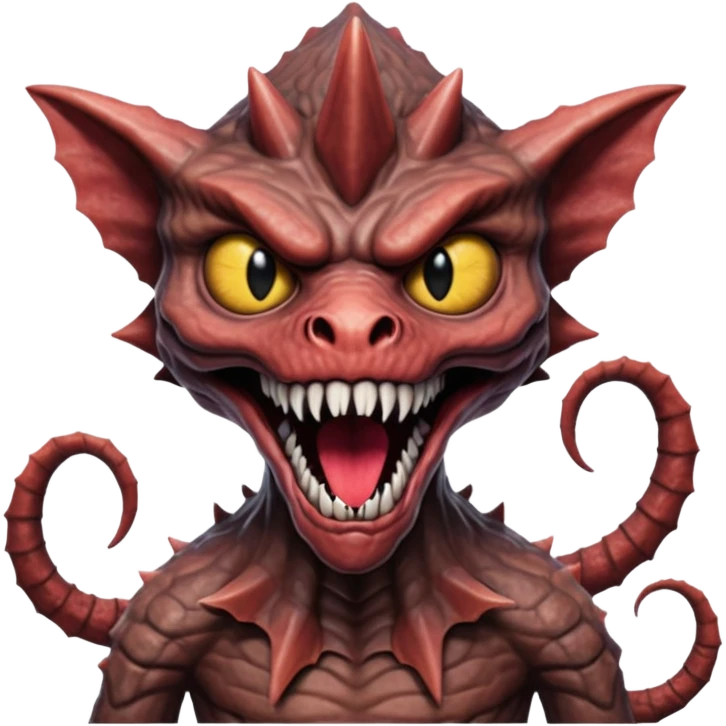  a demogorgon stranger things emoji