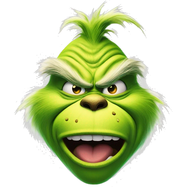 The Grinch, Christmas, Crazy, hemp flower emoji