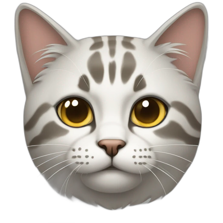 Um gato sentado emoji