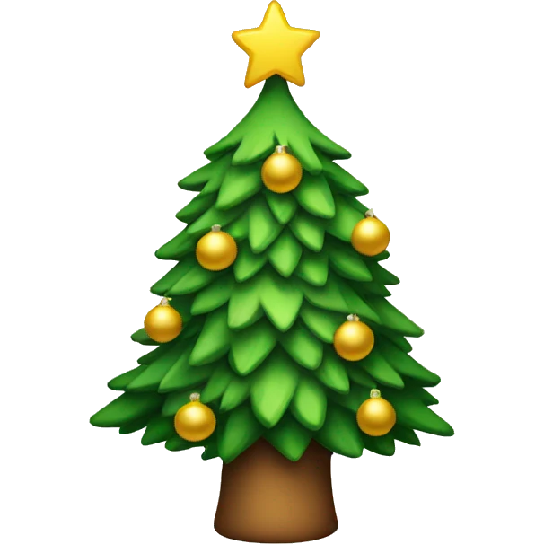christmas tree emoji