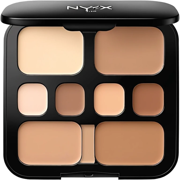 NYX Face Sculpting Palette(sculpture,highlighter,powder)  emoji