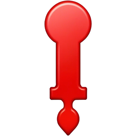Red exclamation mark emoji