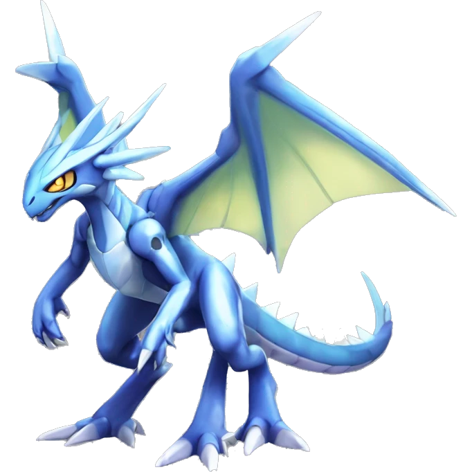  Cool Cute Edgy Shiny Godly Ethereal Digimon-Genesect-Dialga-Reptile full body emoji
