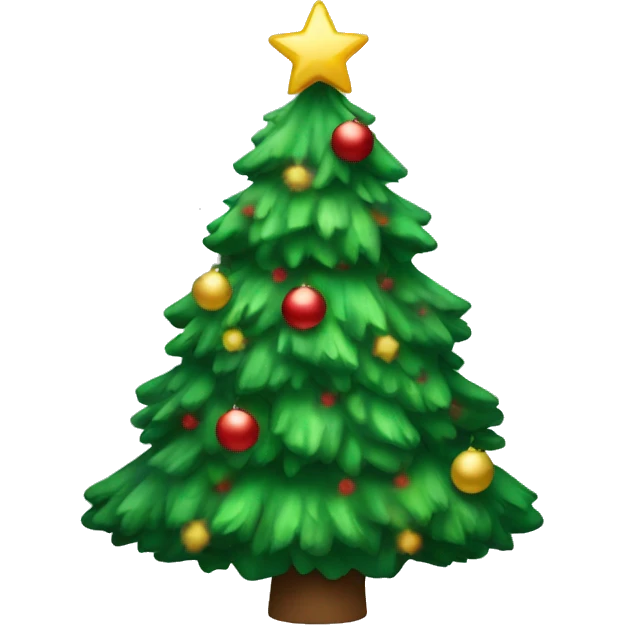 christmas tree emoji