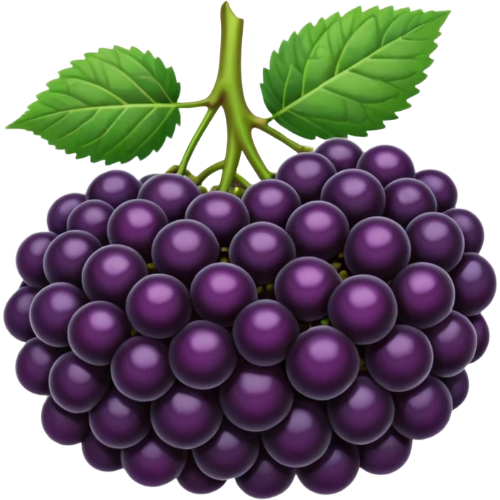 blackberries emoji