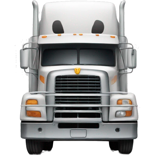 lorry 18 wheeler emoji