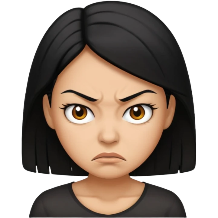 angry woman emoji