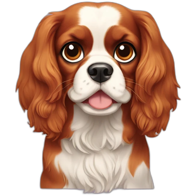 cavalier king charles spaniel emoji
