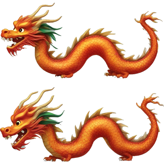 Chinese dragon emoji