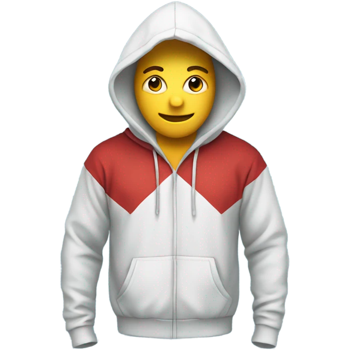 Heart with a hoodie  emoji