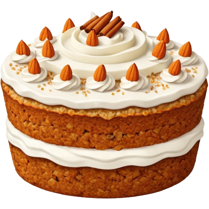 carrot cake oats emoji