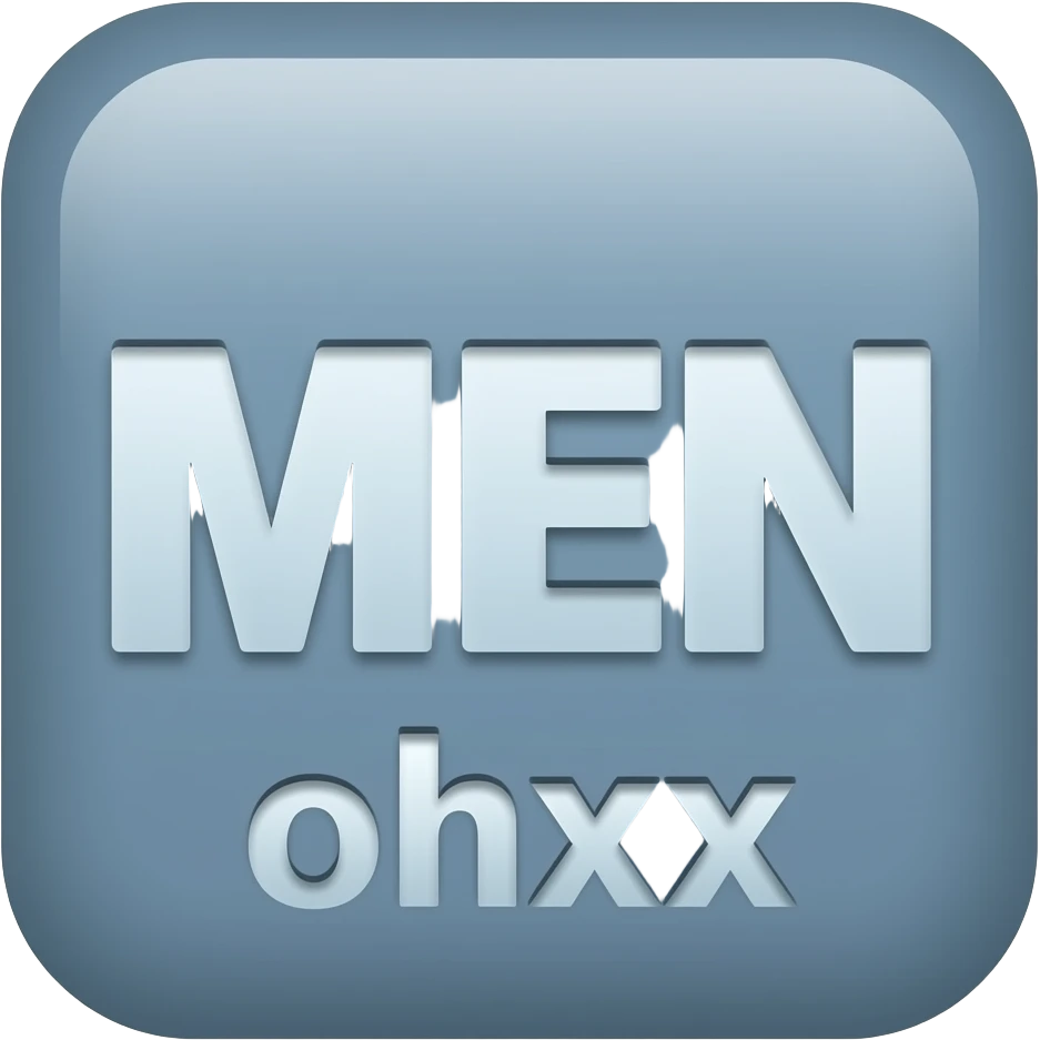 disegna la scritta MEN emoji