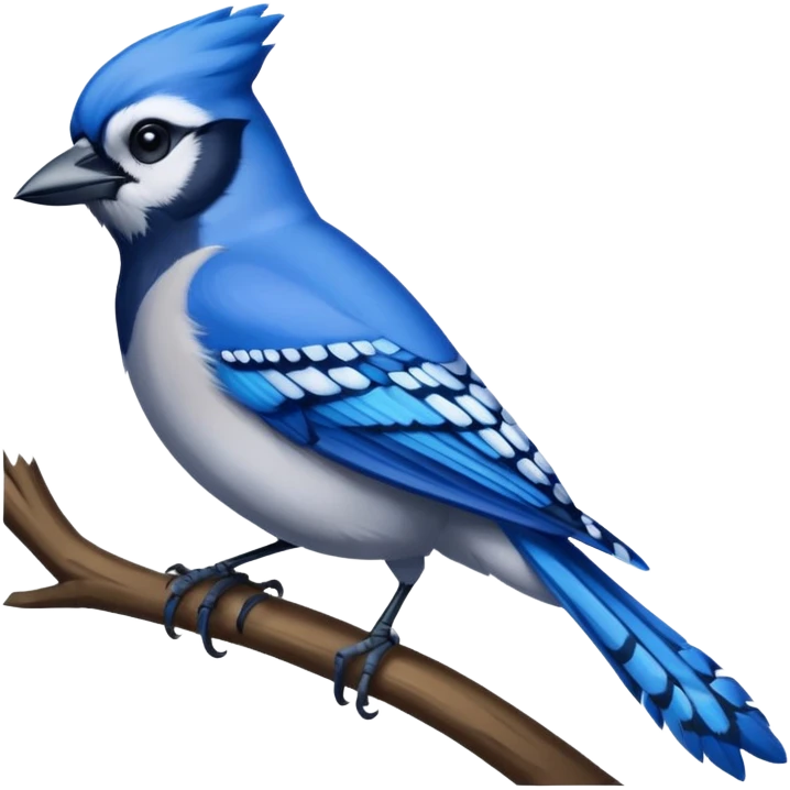 A bluejay emoji