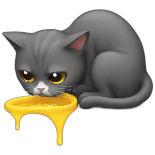 cat vomiting emoji