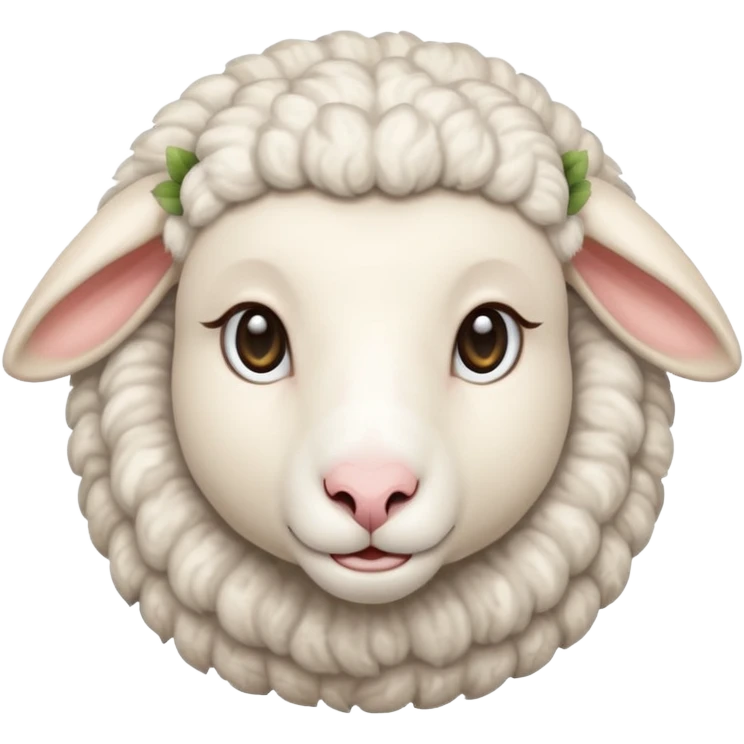 female sheep emoji