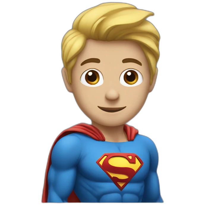 Modhi super man emoji