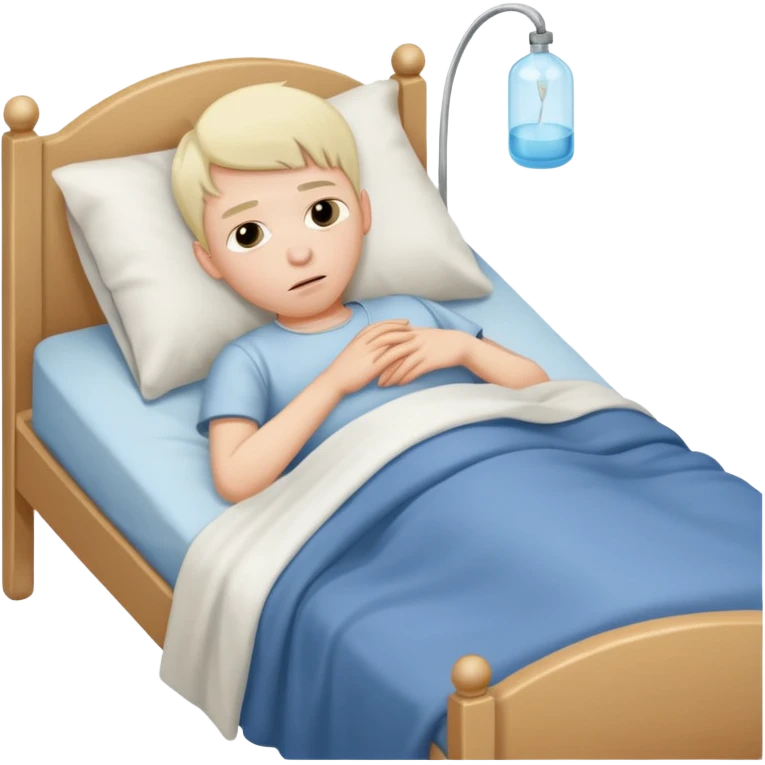 a boy who is sick forever  emoji