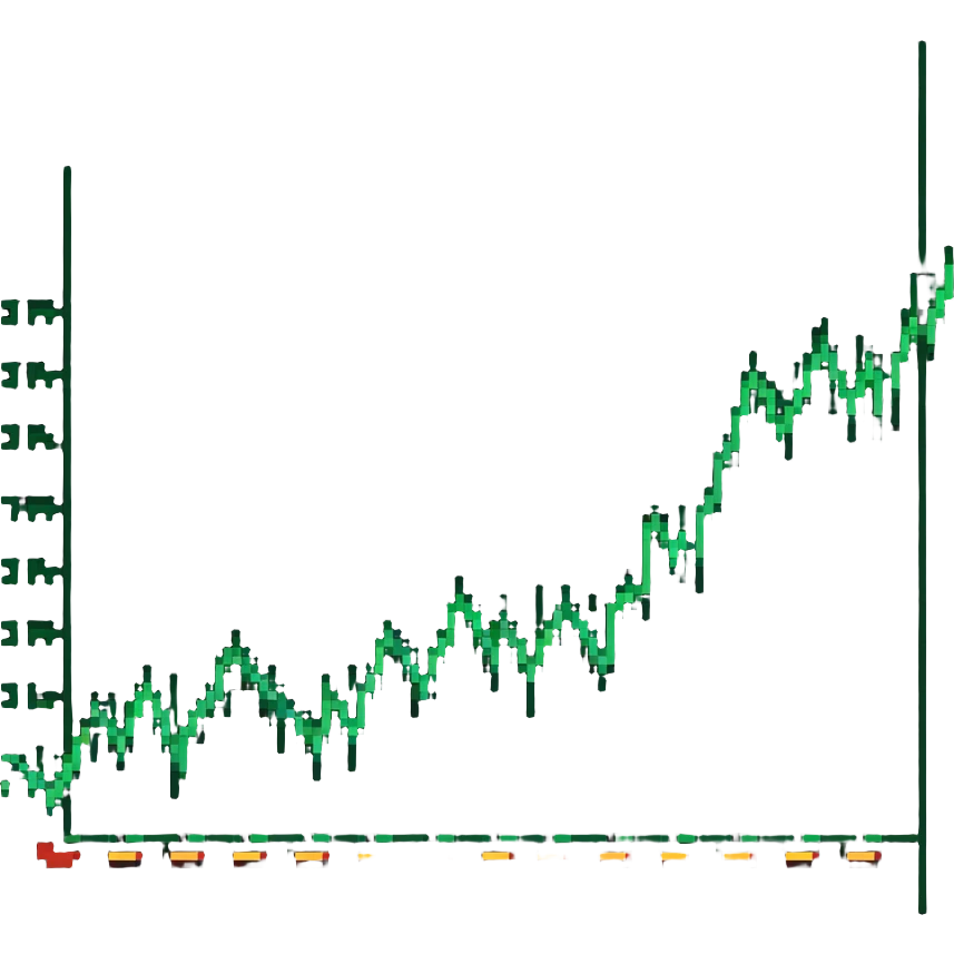 downward trending stock graph emoji