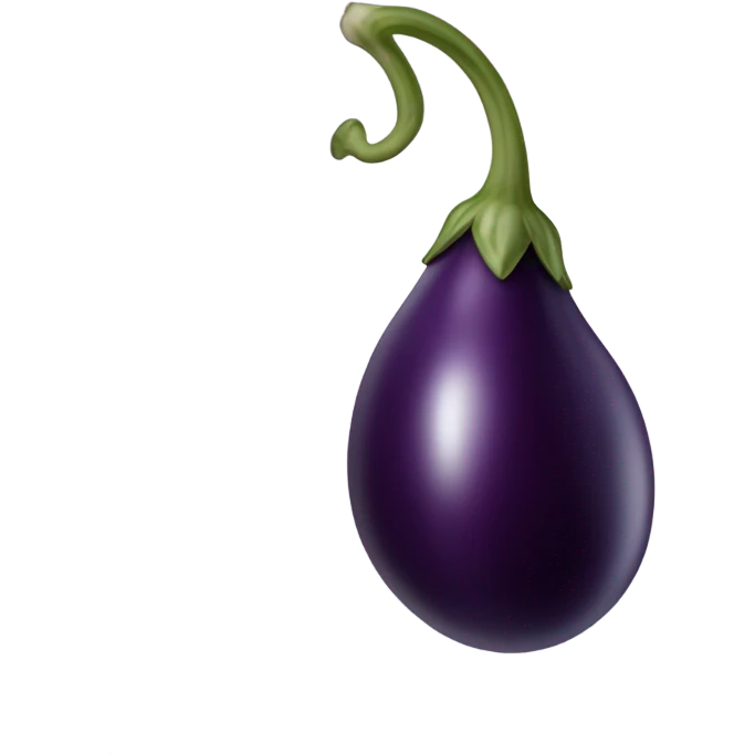 Brinjal squirting milk emoji