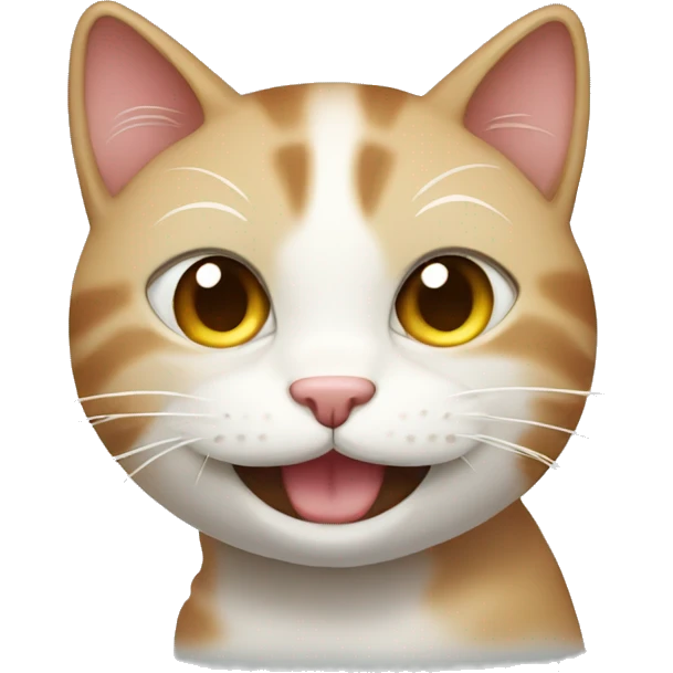 Winking cat emoji
