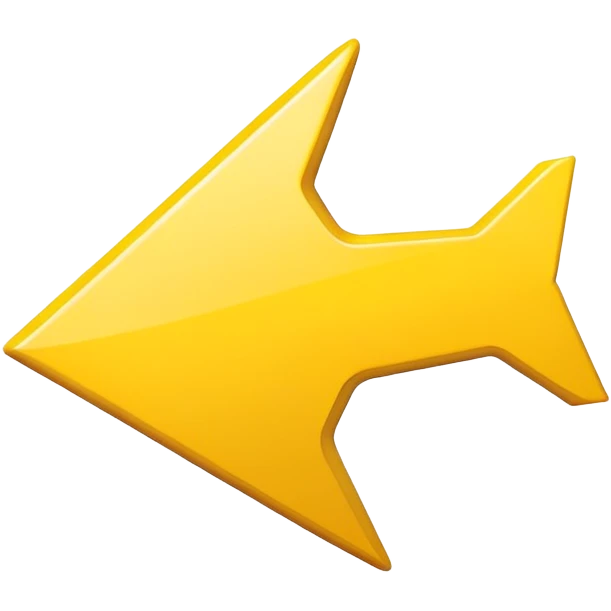 Yellow arrow emoji