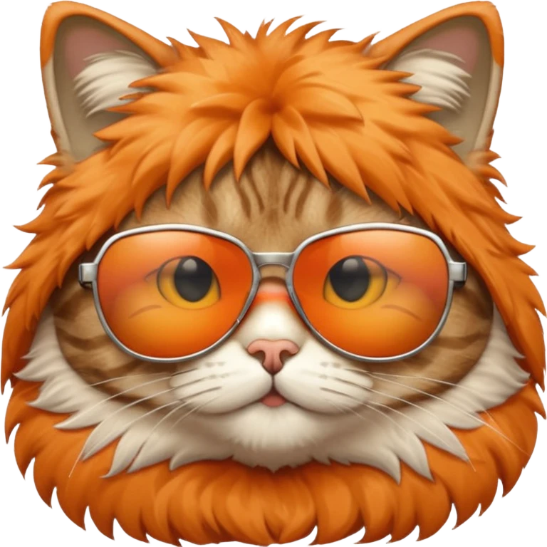 Cat wearing sunglasses emoji