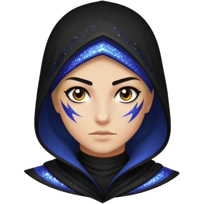 Glitter assassin emoji