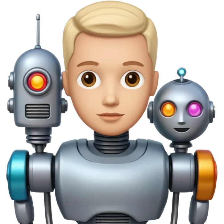 vintage Toy Collector + robot emoji