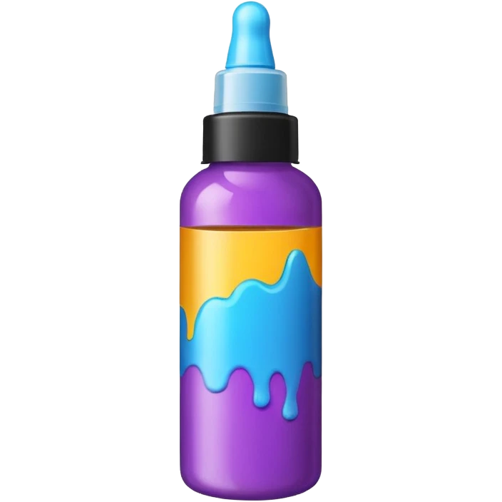 Hair dye vottle emoji