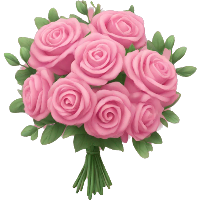 pink bouquet emoji