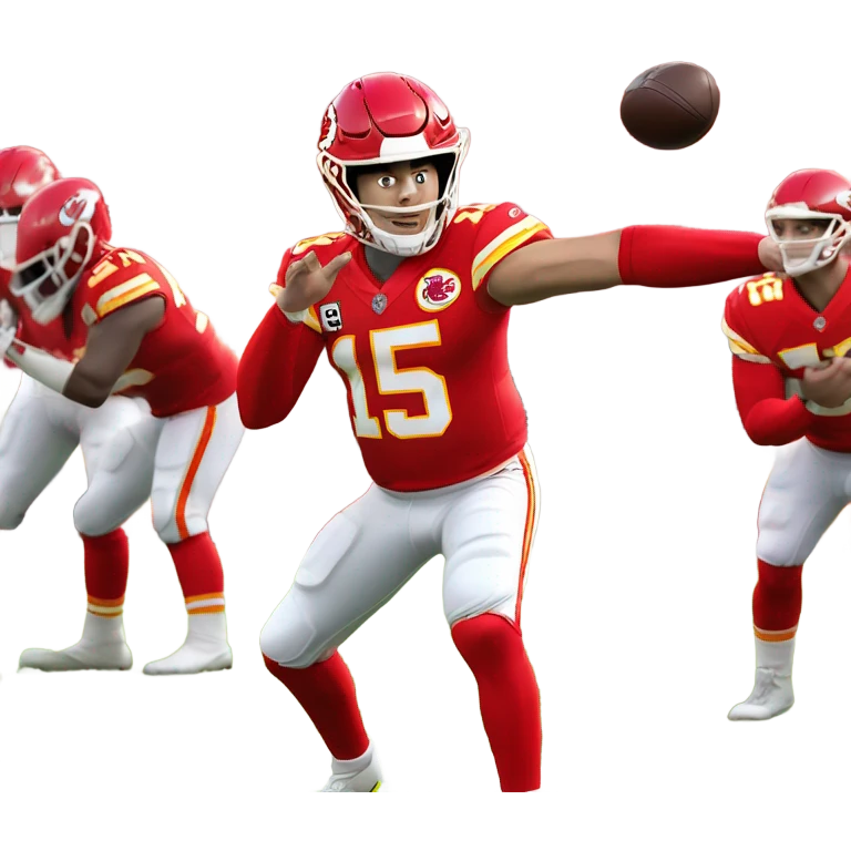 Patrick Mahomes Kansas City chiefs emoji