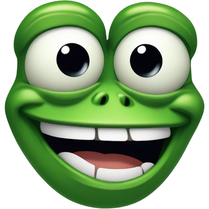 pepe the frog laughing emoji