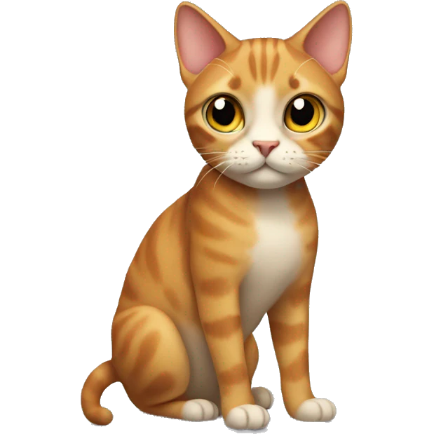 Cat with legs emoji