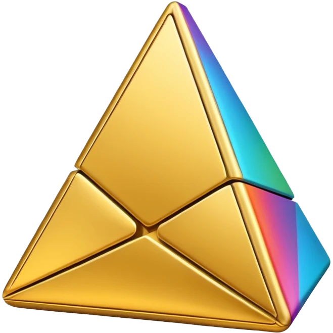 Surprise triangle box emoji