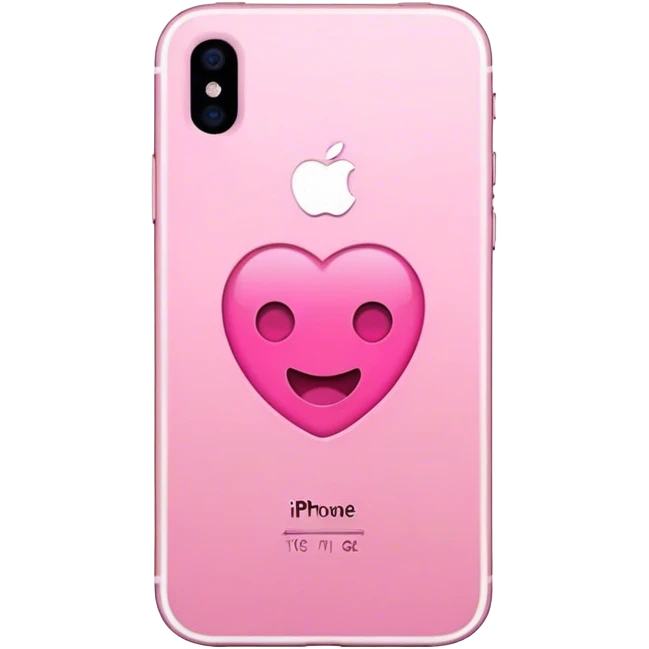 iPhone 16 pink emoji