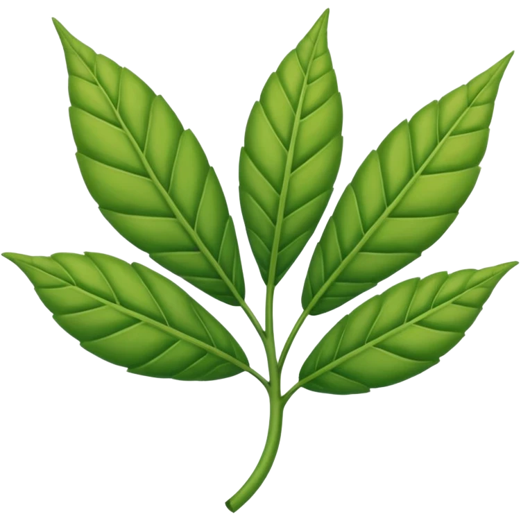 Hoja de mariguana emoji