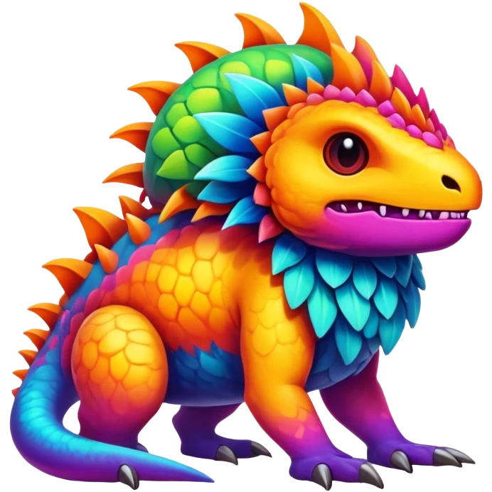 Vibrant Fakémon-creature emoji