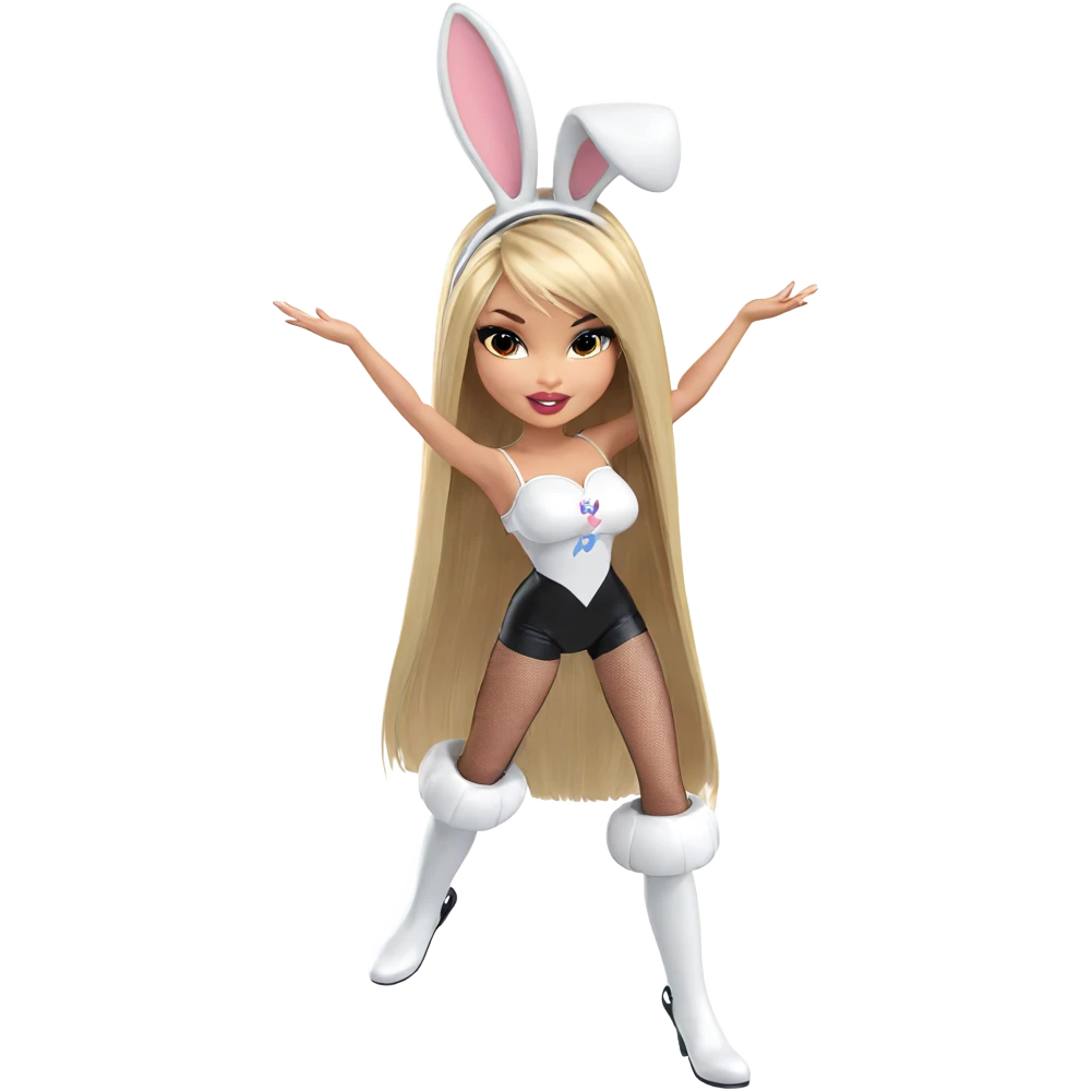 chibi playboy bunny girl emoji