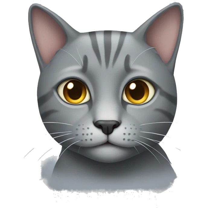 grey cat emoji