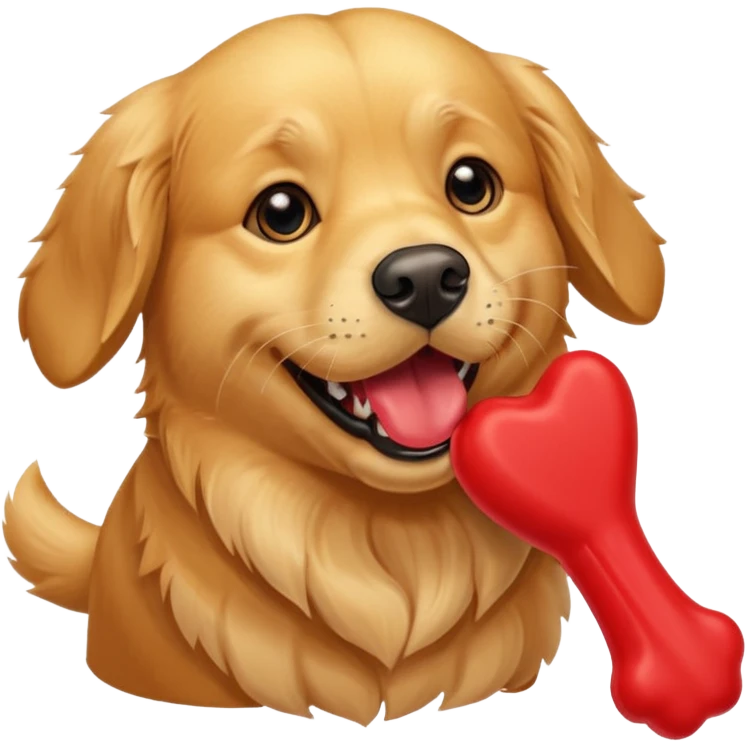 Dog with Toy emoji