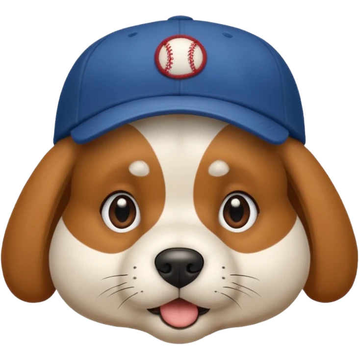 Perro con gorra  emoji