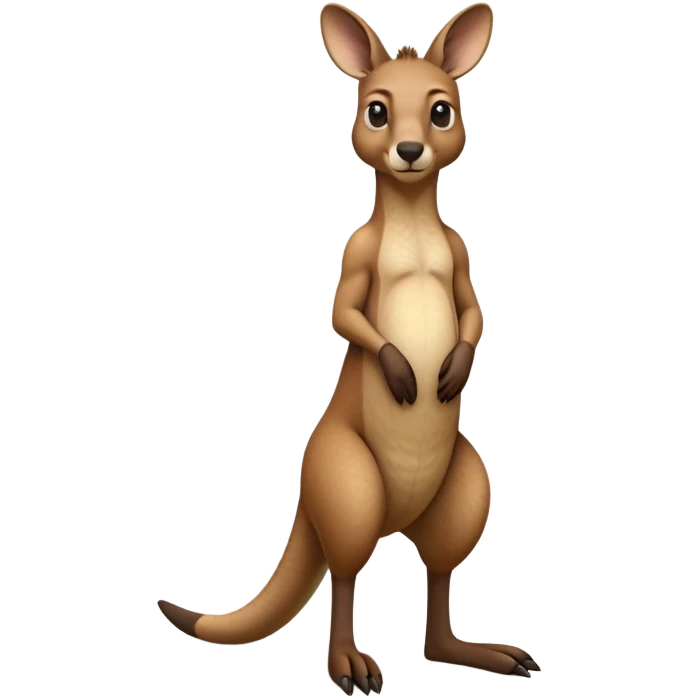 cinematic-kangaroo-realistic-full-body-standing-emoji,-powerful-muscular-frame-balanced-on-strong-hind-legs,-large-tail-resting-lightly-on-the-ground,-short-forearms-held-close-to-chest,-warm-brown-fur-textured-and-detailed,-keen-eyes-scanning-the-horizon-with-curious-alertness,-simplified-yet-realistic-focused-features,-highly-detailed,-glowing-with-a-subtle-natural-radiance emoji