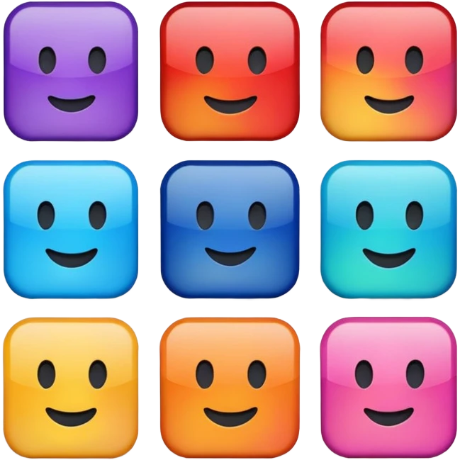 Social media sample post sticker emoji